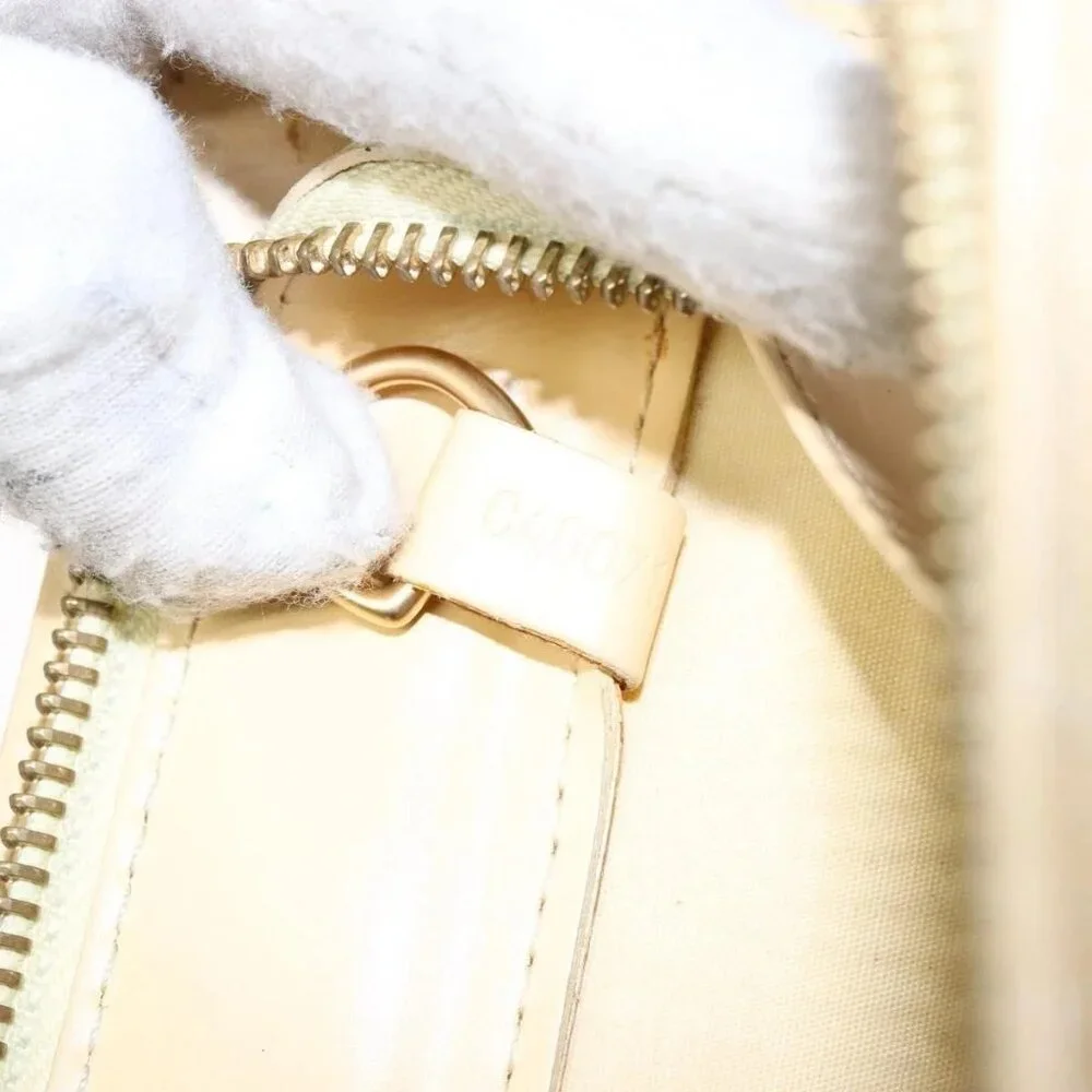LOUIS VUITTON Epi Croisette PM Tote Bag Vanilla M5249A LV Auth bs28602